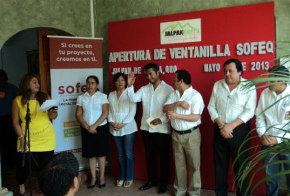 Abren ventanilla SOFEQ en Jalpan