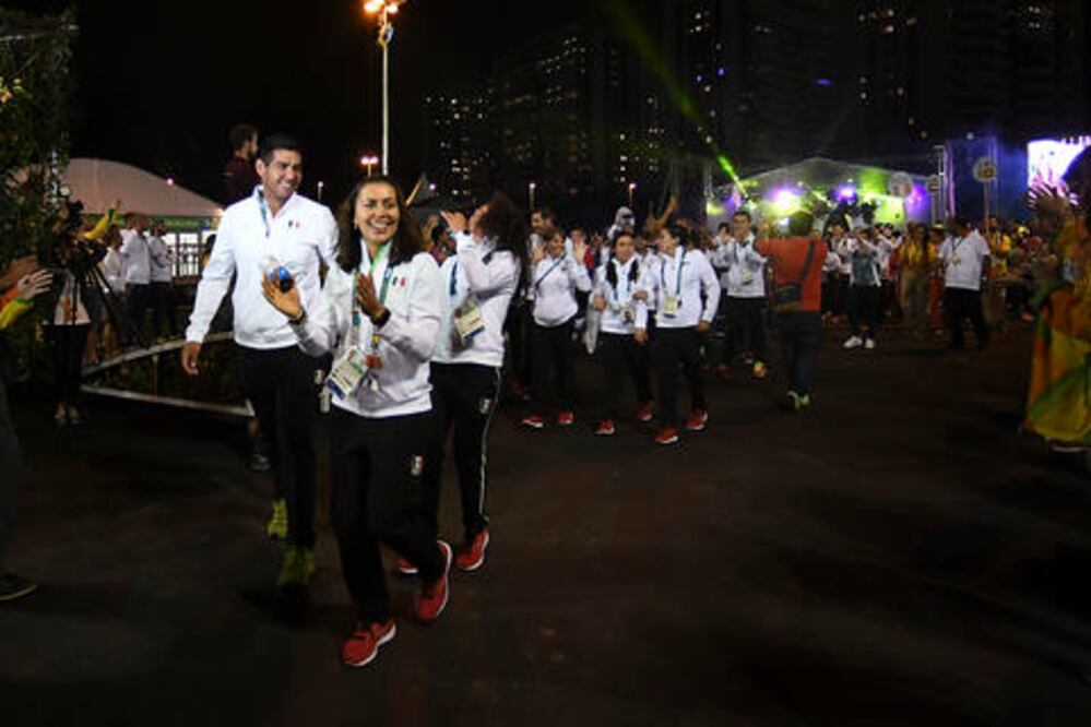 Aída, con el arco a ritmo de samba