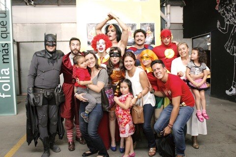 Superhéroes contra mala alimentación