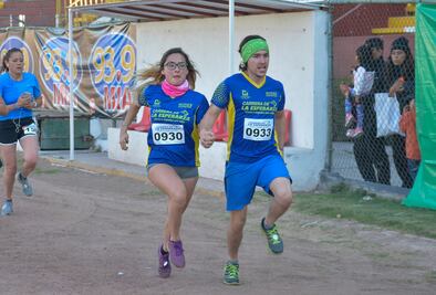 Corren por los niños