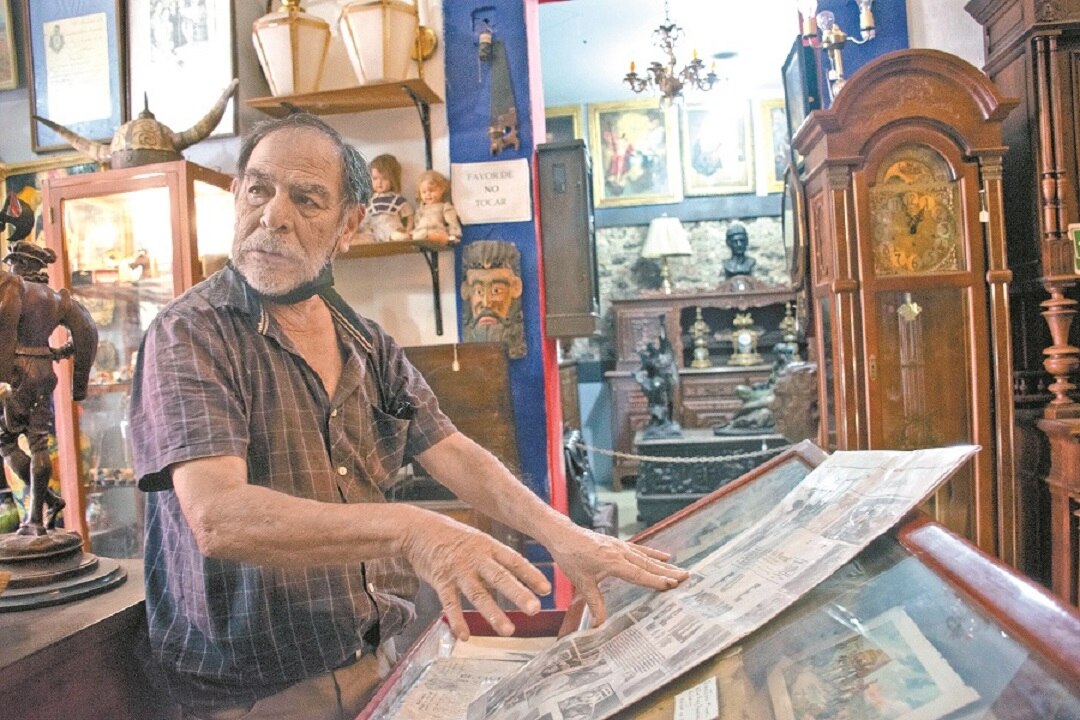 “La venta de antigüedades no es negocio; hay que ser experto”