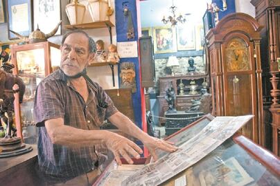 “La venta de antigüedades no es negocio; hay que ser experto”