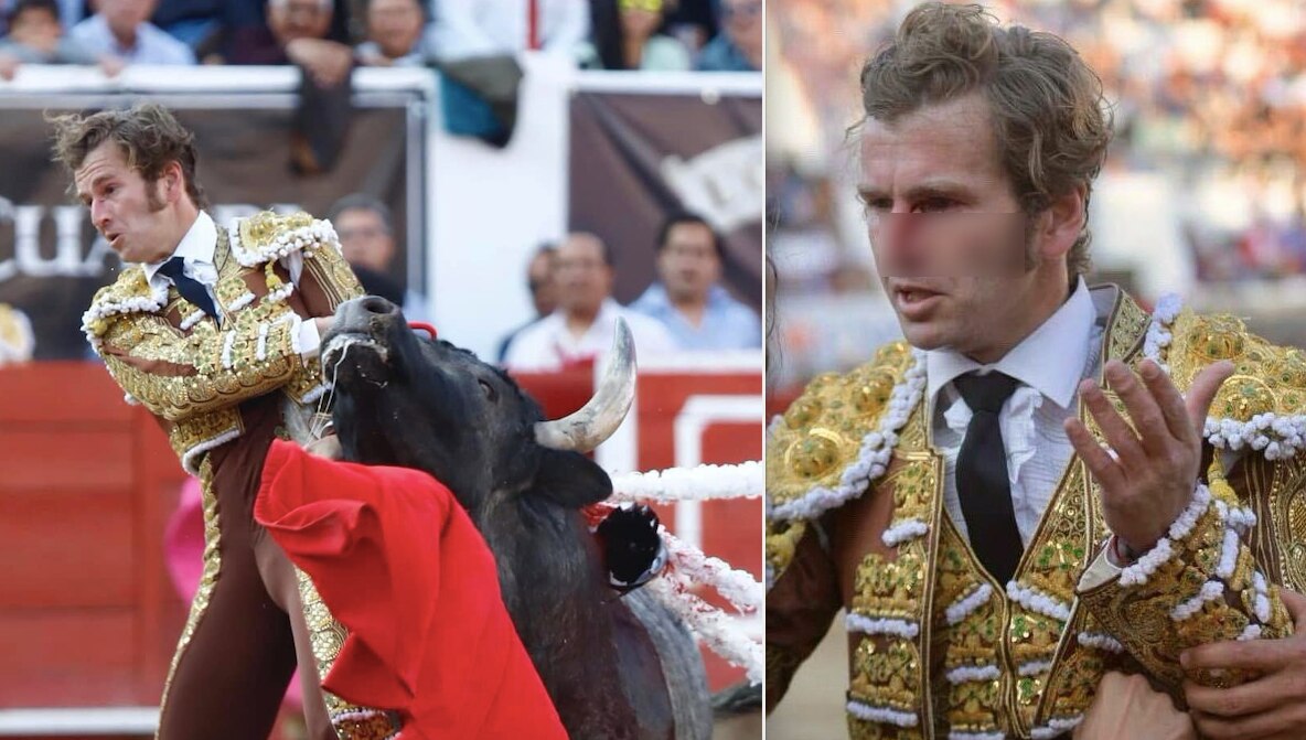 En la estocada final, toro cornea a El Payo en la Feria de León