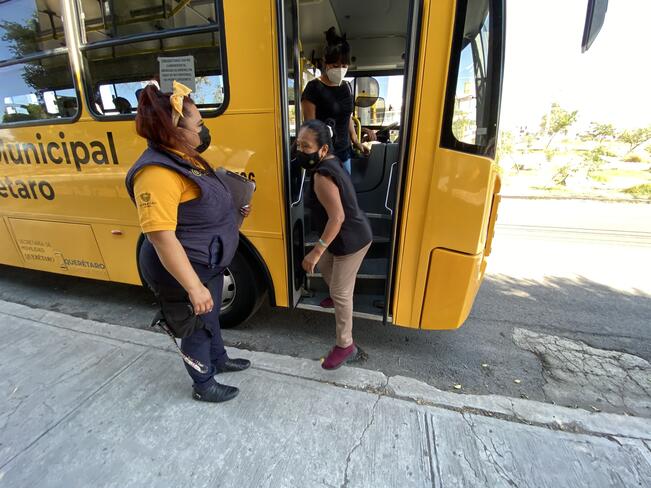 “Acercan” a ciudadanos, una movilidad segura y gratuita 