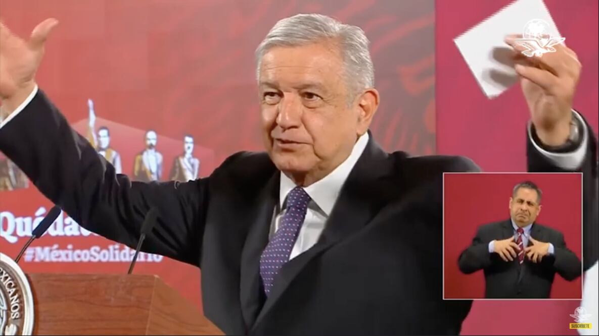A la primera manifestación de 100 mil personas en mi contra, me voy a Palenque: AMLO