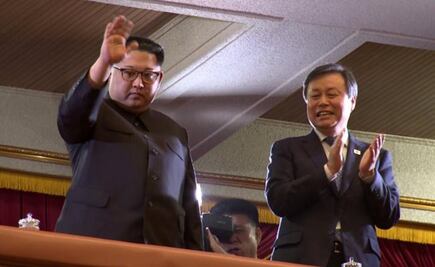 Kim Jong Un asiste a concierto de cantantes surcoreanos en Norcorea