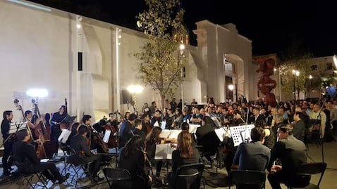 La OSJUQ se presentó en el Museo de Arte Contemporáneo