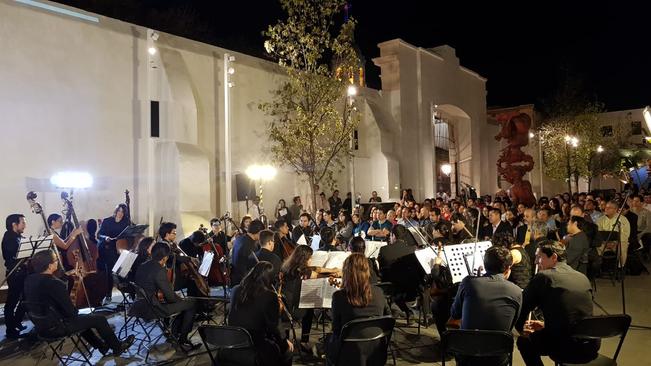 La OSJUQ se presentó en el Museo de Arte Contemporáneo