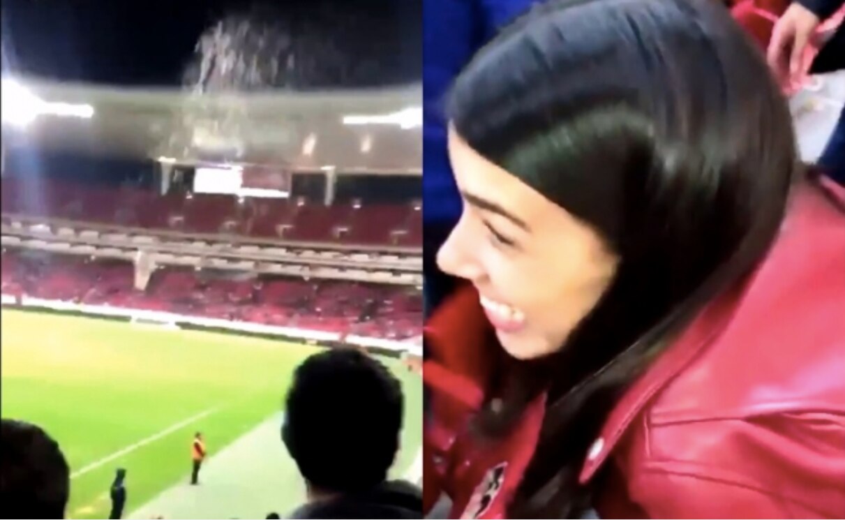 Vetan a #LadyCerveza del estadio de Chivas
