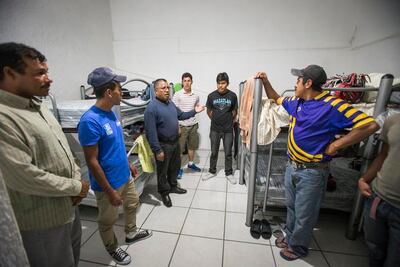 Albergue, un respiro para quienes buscan su sueño americano  