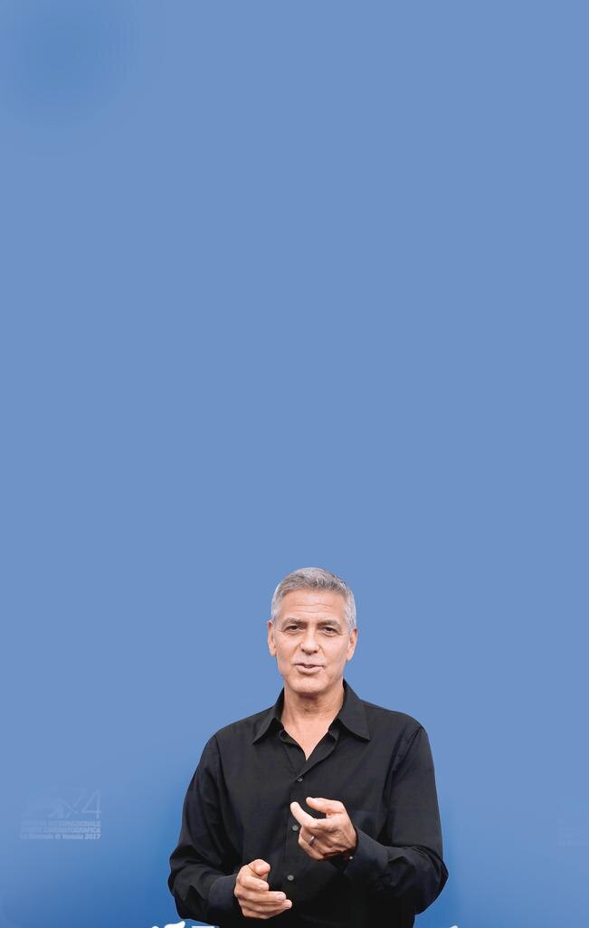Clooney mantiene el optimismo en EU