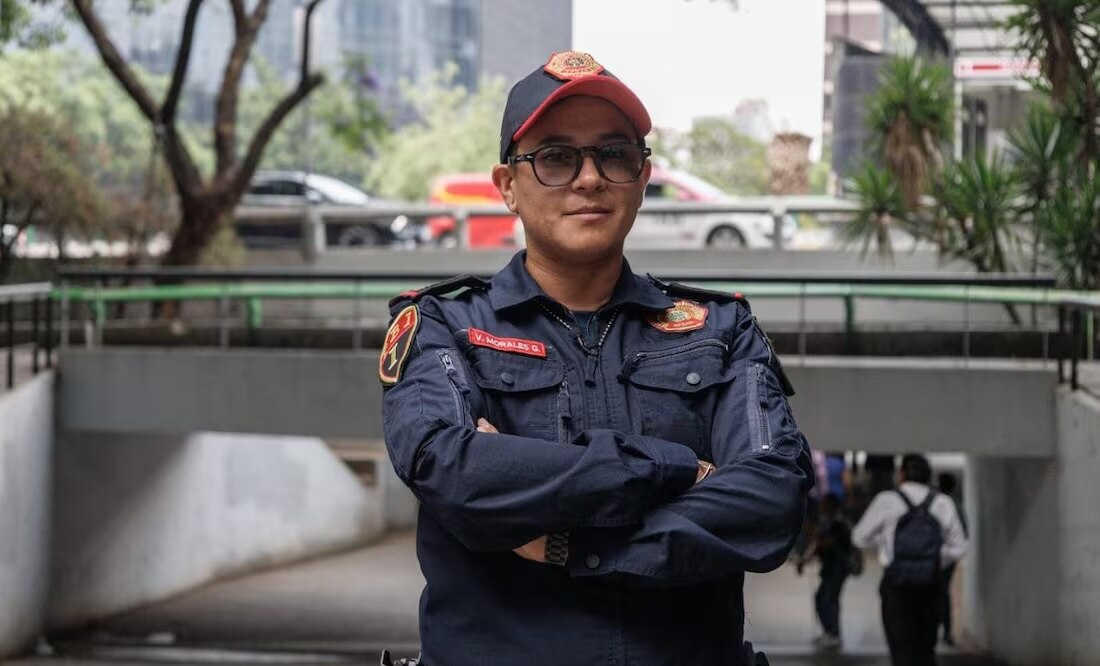 Orel Morales, primer PBI trans de la CDMX. | FOTO: Yaretzy Osnaya.