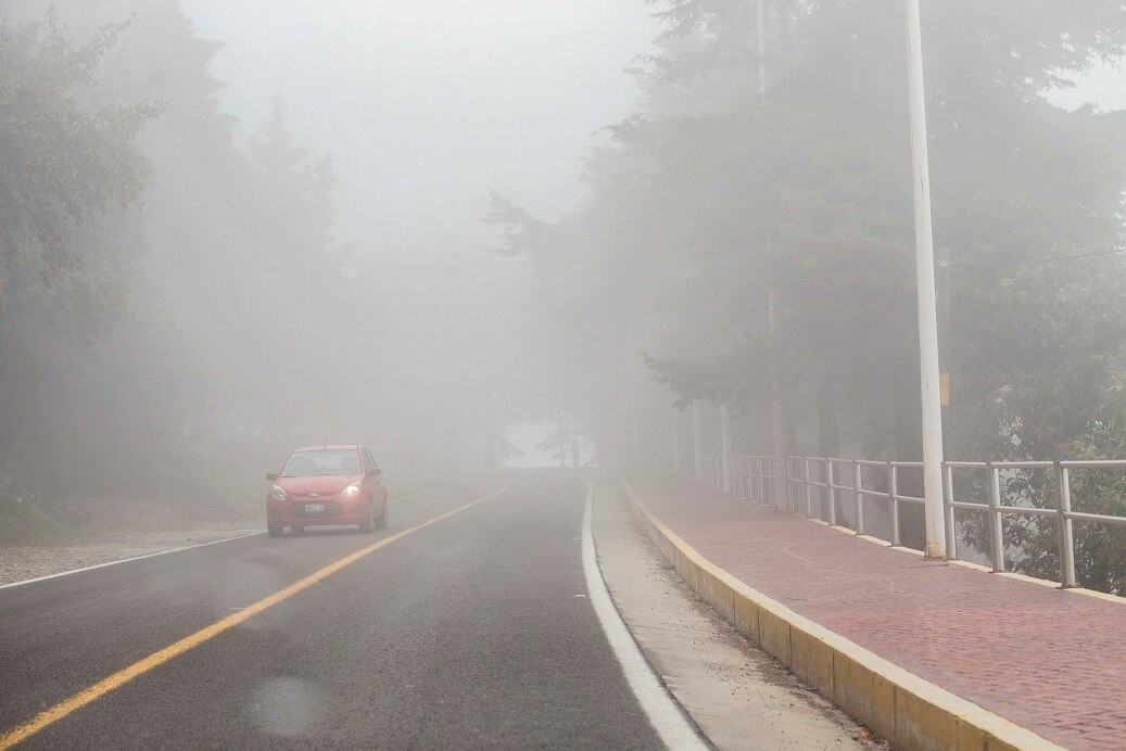 Neblina decora Pinal de Amoles