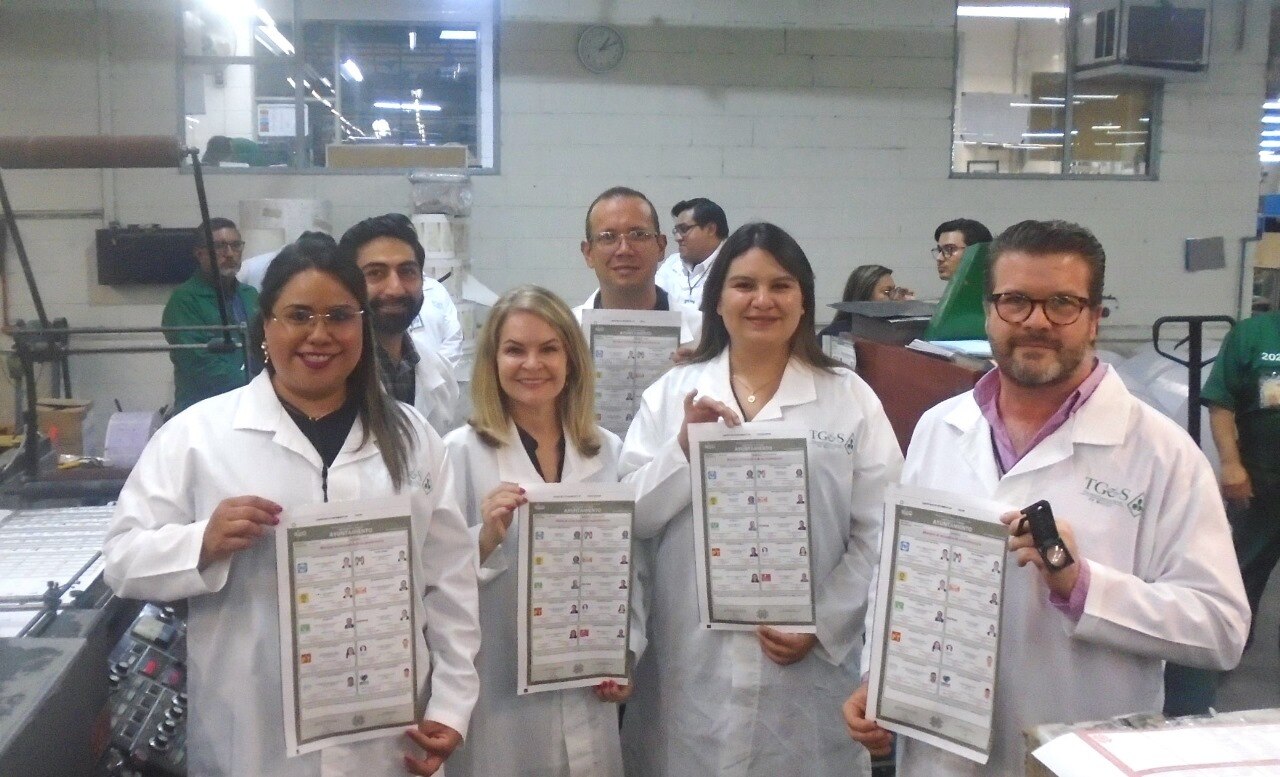 Comienza la impresión de boletas