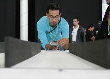 Concurso de Minirobótica en UAQ