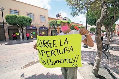 Alcalde de Querétaro reconoce la necesidad de reactivar el comercio 