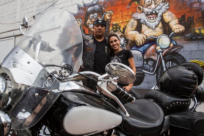 Motociclistas Comparten lo que tienen, no lo que les sobra