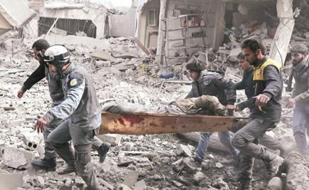 Bombardeos en Siria dejan 250 muertos