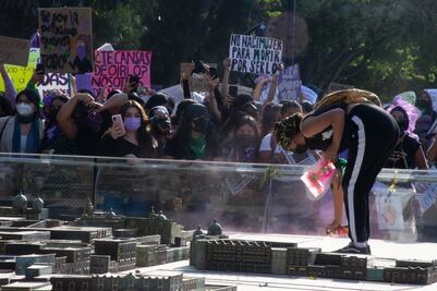 Sigue proceso contra mujeres protestantes del 8 de marzo, dice magistrado