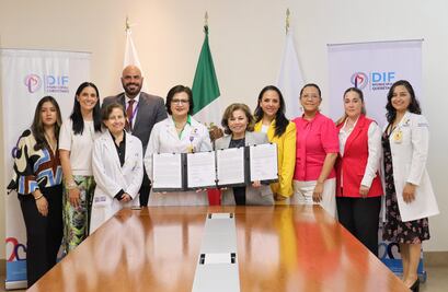 DIF Querétaro y Hospital Teletón de Oncología firman convenio para fortalecer servicios de salud infantil