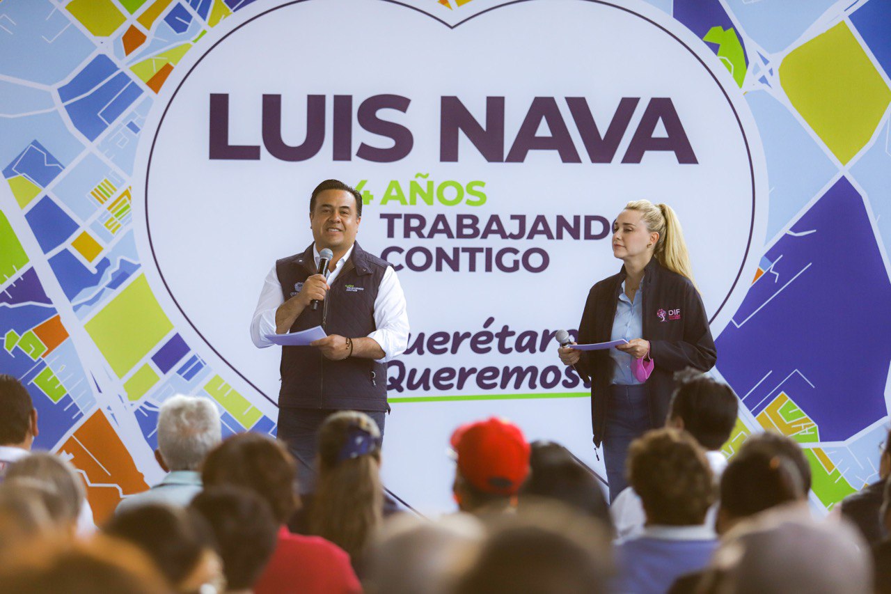 Luis Nava inició su gira de preinforme de labores