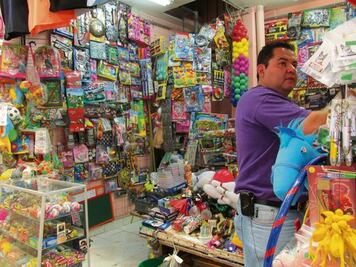 Reportan bajas en venta de juguetes 