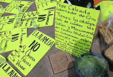 Ciudadanos piden se retire comercio de la Alameda