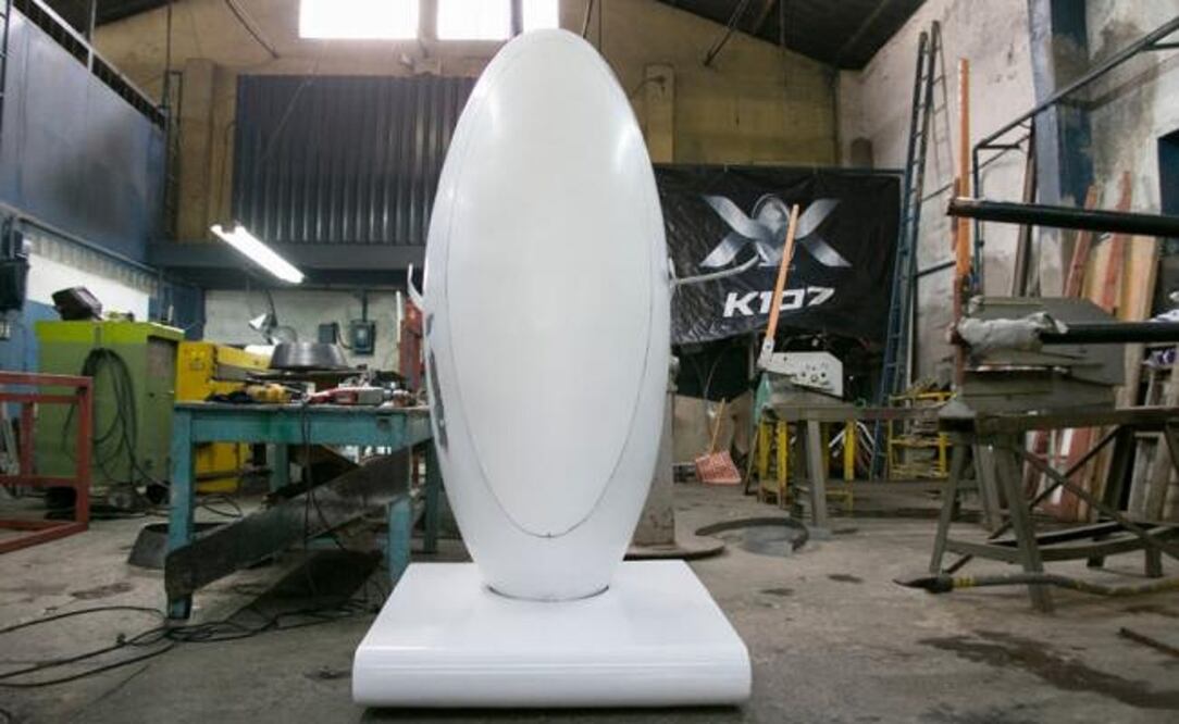 La cápsula K 107 fue creada por el ingeniero Reynaldo Vela a partir de la inquietud por la brecha de Guerrero. Foto: Cortesía
