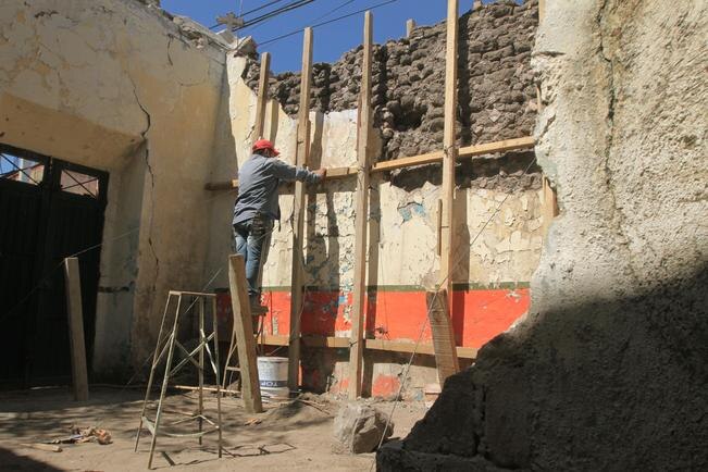 En riesgo de caer, 18 casonas, alertan