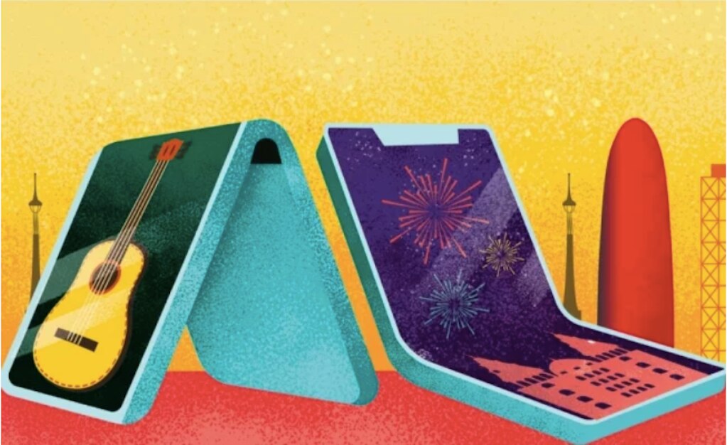 Teléfonos plegables: la nueva era de los smartphones