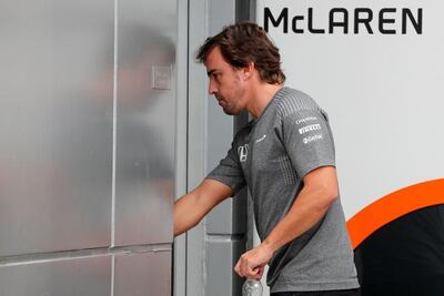 Fernando Alonso, con vago futuro en la F1