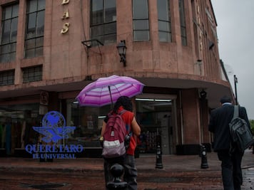 Lluvias dan tregua a la fuerte ola de calor en Querétaro