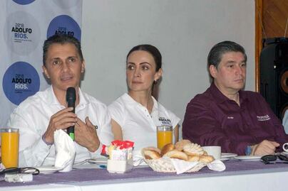 Adolfo Ríos presenta sus cinco ejes de seguridad