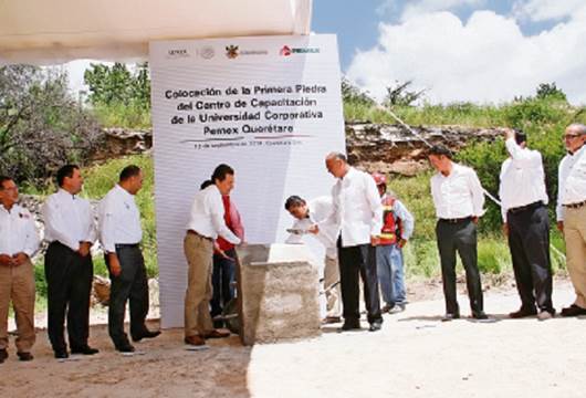 Inician obras de la universidad de Pemex