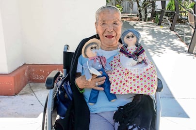 Sebas y Tiana contribuyen con asilo San Sebastián, en Querétaro