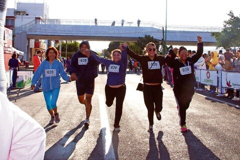 Realizan primera carrera “Por amor a la familia” 