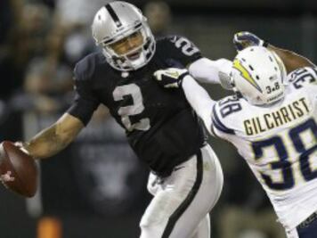 Pryor dirige el triunfo de Raiders sobre SD