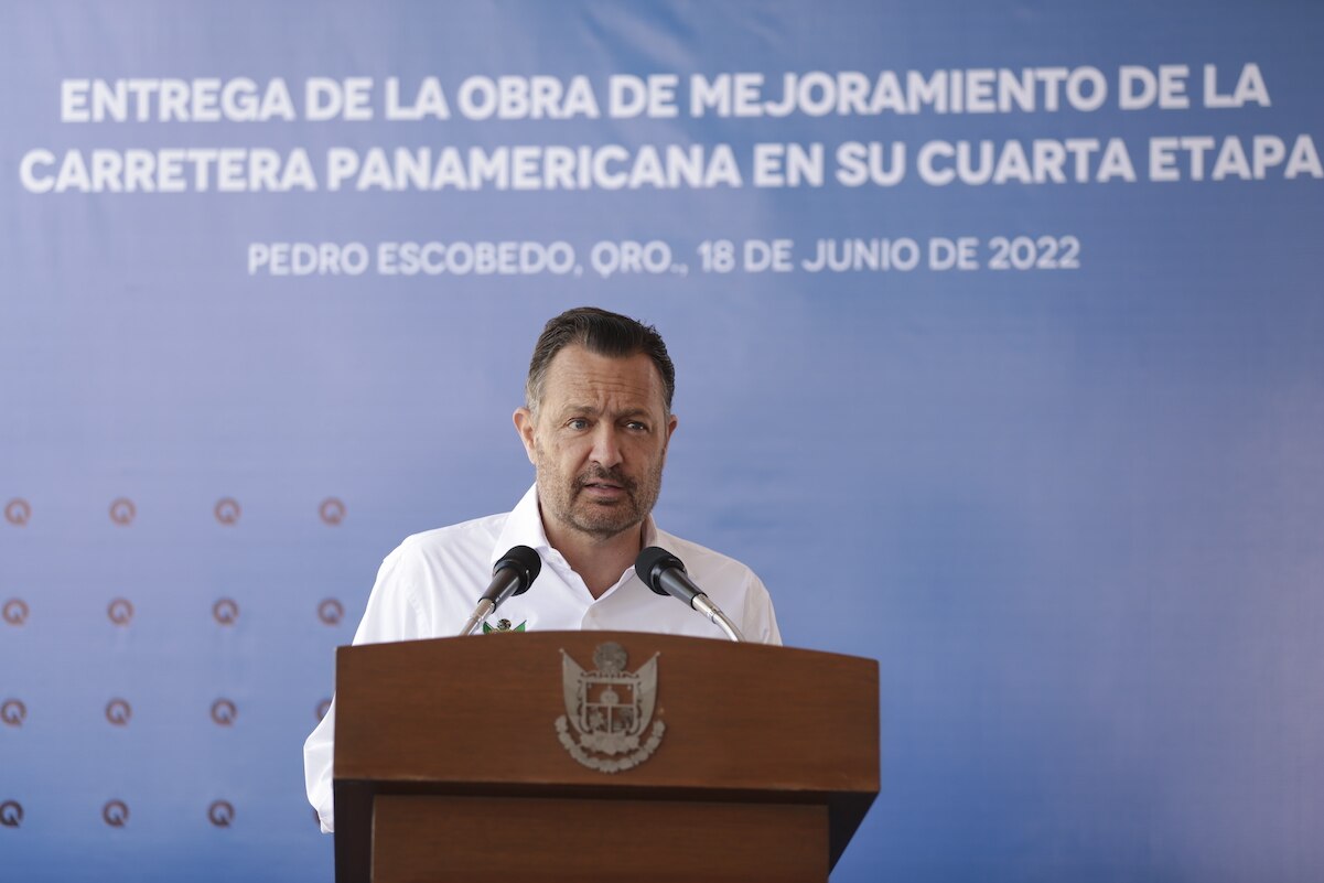 Remodelan la carretera Panamericana, en Pedro Escobedo