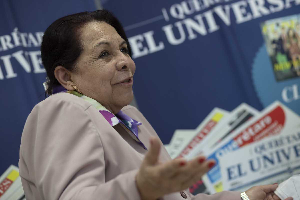 Celia Maya se descarta para buscar la dirigencia de Morena en Querétaro