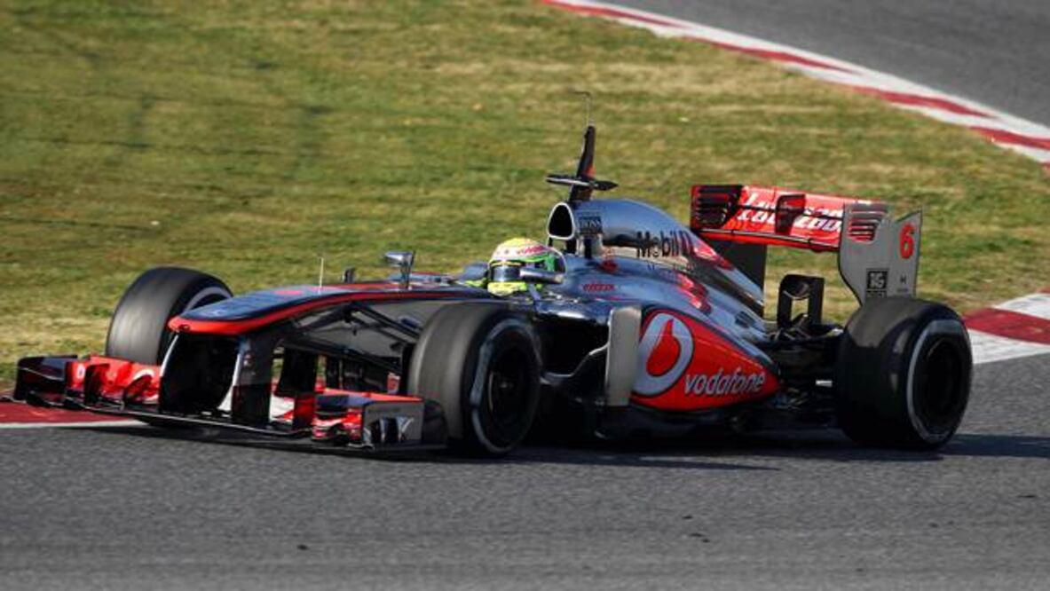 'Checo' Pérez, más rápido que Raikkonen