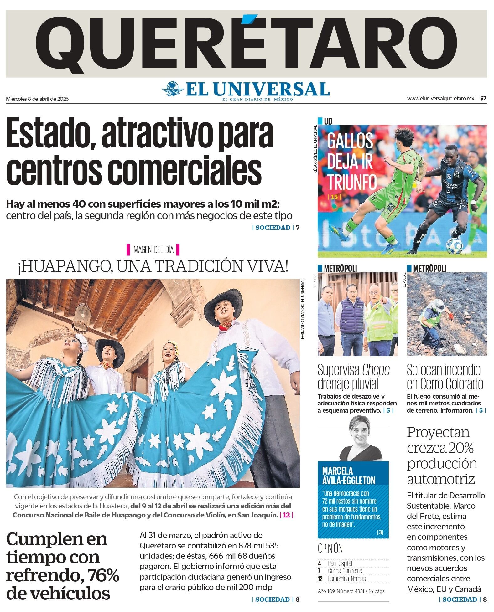 Foto. El Universal Querétaro