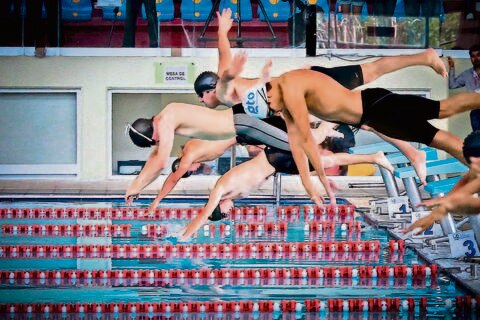 Presentan avances de las nuevas albercas