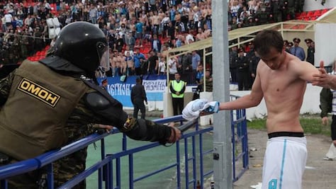 Ni homosexuales ni negros: aficionados del Zenit