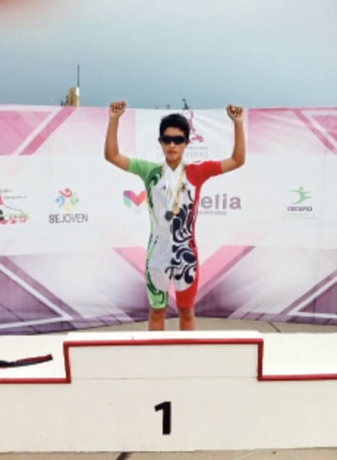 Alonso Patiño, un patinador con éxito