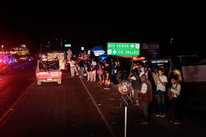 Llegan paisanos en la Caravana Migrante
