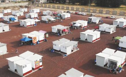 Reabre tianguis de pirotecnia de San Pablito