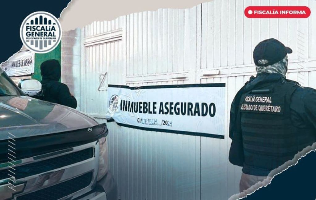 Fiscalía realiza 6 cateos por venta de droga en Pedro Escobedo. Foto: Especial
