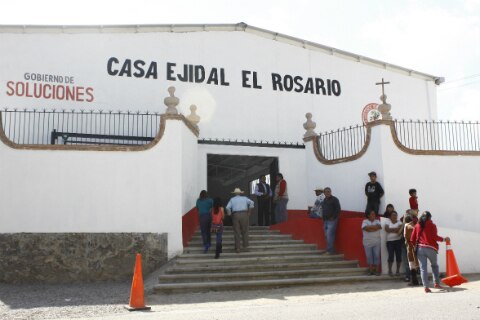 60 casas ejidales, edificadas