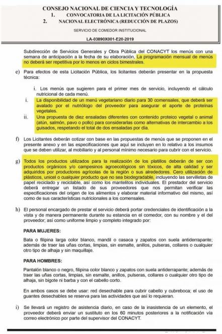 Conacyt derrocha 15 mdp en menú gourmet