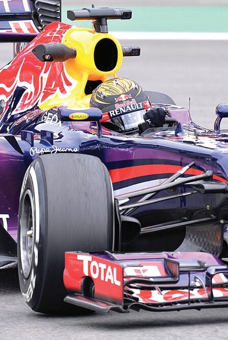 Sebastian Vettel vuela en Alemania